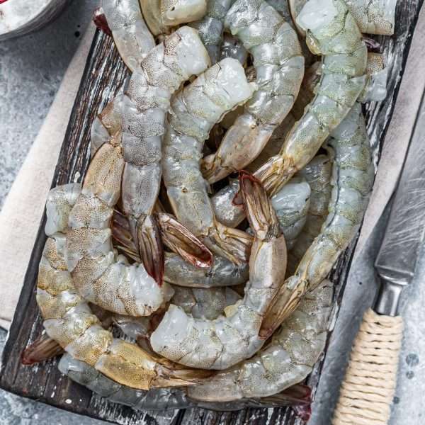 Green Peeled King Prawns